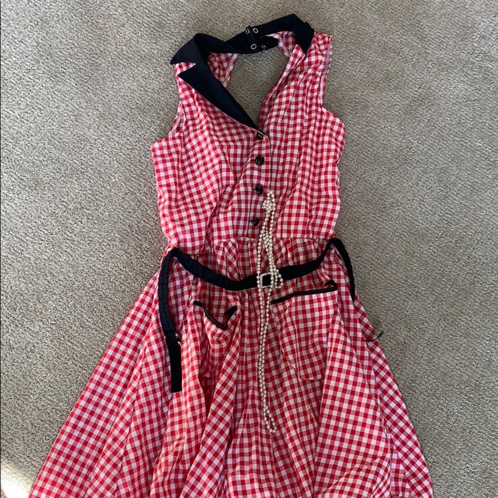 checkered dance costume